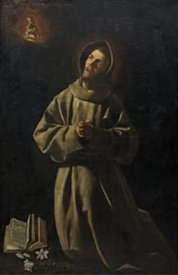 Saint Anthony of Padua holding the Christ Child